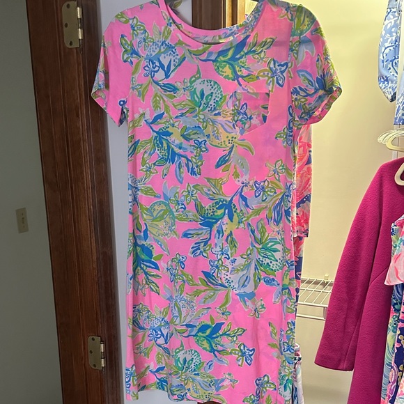 Lilly Pulitzer Dresses & Skirts - Lilly Pulitzer Pink Floral Dress
